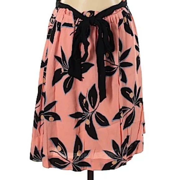 Ann Taylor Floral ribbon skirt - Picture 1 of 5